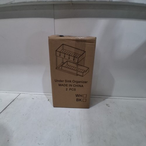 2PK UNDER SINK ORGANIZER - GRAY image 5