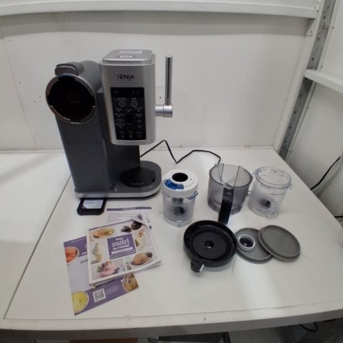 NINJA CREAMI SWIRL 13-IN-1 SOFT SERVE ICE CREAM AND FROZEN TREAT MACHINE - BLACK/GREY/SILVER (MODEL: NC701C) image 3