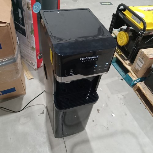 FRIGIDAIRE 3-IN-1 BOTTOM LOAD HOT/COLD WATER COOLER BUILT-IN BULLET ICE MAKER - 50 GAL - BLACK (MODEL: EFWC534-BLACK) image 3