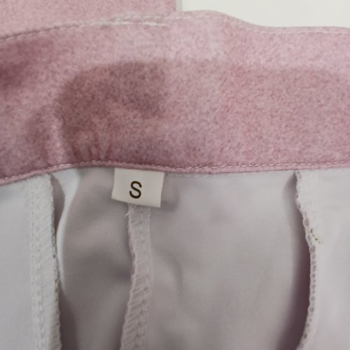 2PC MEN'S Slim Fit Suit Set - SMALL - PINK image 4
