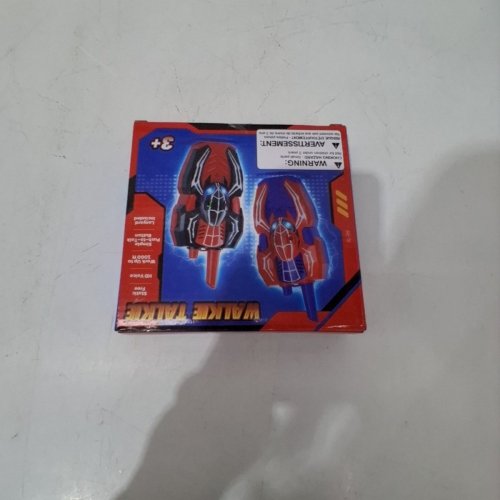 2PC SPIDERMAN LIGHT-UP TOY WALKIE TALKIES - BLUE/RED image 5