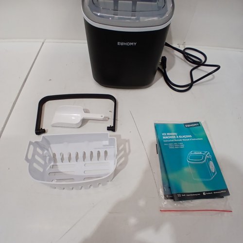 EUHOMY COUNTERTOP ICE MAKER - MAKES 26LBS/DAY - BLACK (MODEL: IM-06D) image 6