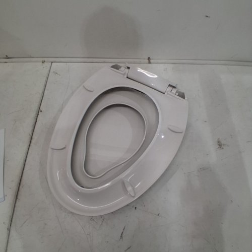 GARVEE ELONGATED TOILET SEAT WITH BUILT-IN TODDLER SEAT - 19" - ELONGATED - WHITE (MODEL: PHO_0VP6OQUI) image 3