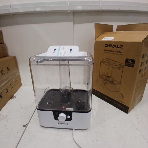 CHIVALZ COOL MIST TOP FILL HUMIDIFIER WITH SCENTED OIL DIFFUSER - 26DB QUIET - 50H RUNTIME - 360° NOZZLE ANTI-DRY BURN - 6 LITERS - (MODEL: YZY6001-KC) image 3