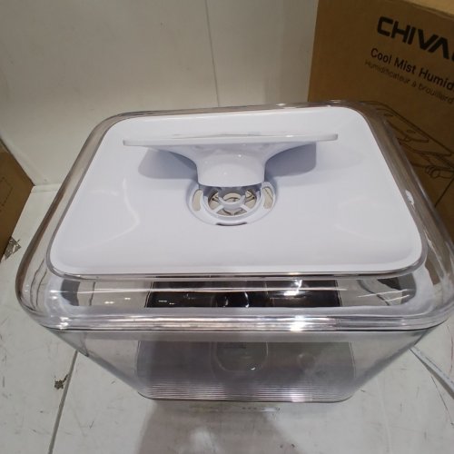 CHIVALZ COOL MIST TOP FILL HUMIDIFIER WITH SCENTED OIL DIFFUSER - 26DB QUIET - 50H RUNTIME - 360° NOZZLE ANTI-DRY BURN - 6 LITERS - (MODEL: YZY6001-KC) image 5