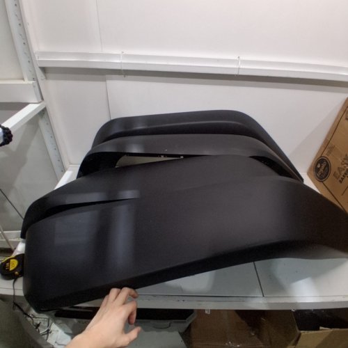 4PC PLASTIC FENDER KIT - FITS VARIOUS JEEP MODELS - BLACK image 4