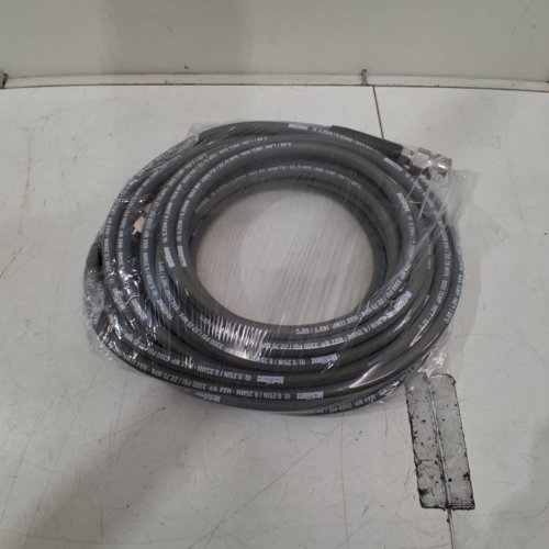 MCKILLANS HYDRAULIC HOSE - 50FT - 0.25" ID - 3300 PSI - 140°F/60°C MAX TEMP - GREY image 7