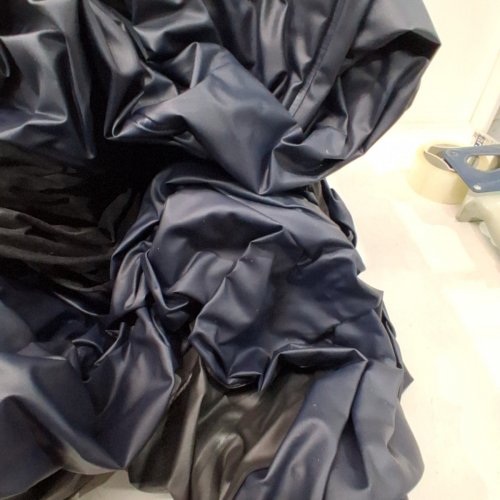 INTEX TWIN DURA BEAM PLUS 16" 1/2 H 39" X 75" X 16 1/2" 300LB WEIGHT CAPACITY NAVY BLUE image 4