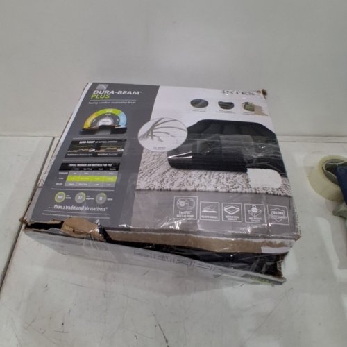 INTEX TWIN DURA BEAM PLUS 16" 1/2 H 39" X 75" X 16 1/2" 300LB WEIGHT CAPACITY NAVY BLUE image 5