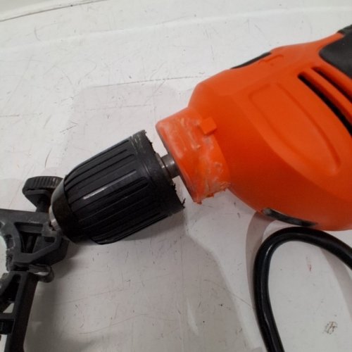 BLACK+DECKER CORDED 1/2'' HAMMER DRILL - 6.5AMP - BLACK/ORANGE (MODEL: BEHD201) image 4