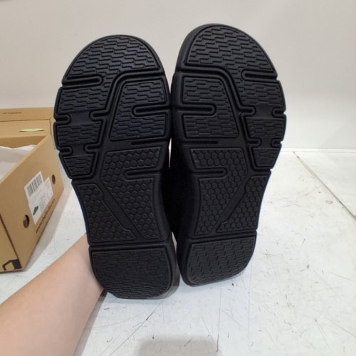 MENS FITVILLE DIABETIC WALKING SHOES - 10 extra wide - BLACK image 3
