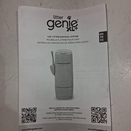 LITTER GENIE XL+ CAT LITTER DISPOSAL SYSTEM - GRAY (MODEL: XL+) image 5