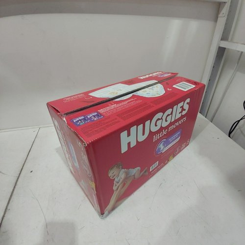 104PK HUGGIES LITTLE MOVERS DIAPERS - SIZE 5 image 2