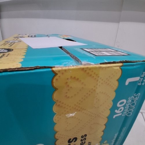 160PK PAMPERS SWADDLERS DISPOSABLE BABY DIAPERS - SIZE 1 (8-14LB) image 3