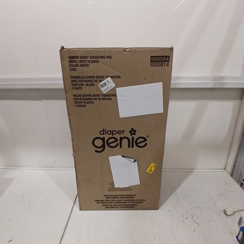 DIAPER GENIE SIGNATURE PAIL - WHITE (MODEL: I000814/66594) image 6