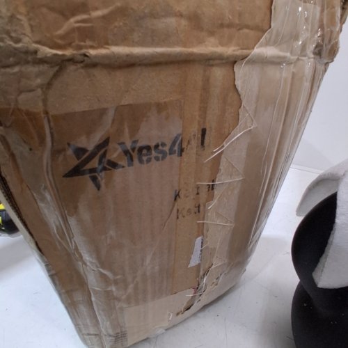 YES4ALL CAST IRON KETTLEBELL - 30 LBS/13.6KG - BLACK image 2