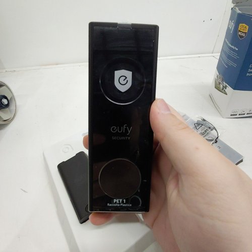 EUFY VIDEO DOORBELL WITH EXTRA BATTERY 2 K - BLACK (MODEL: E340) image 2