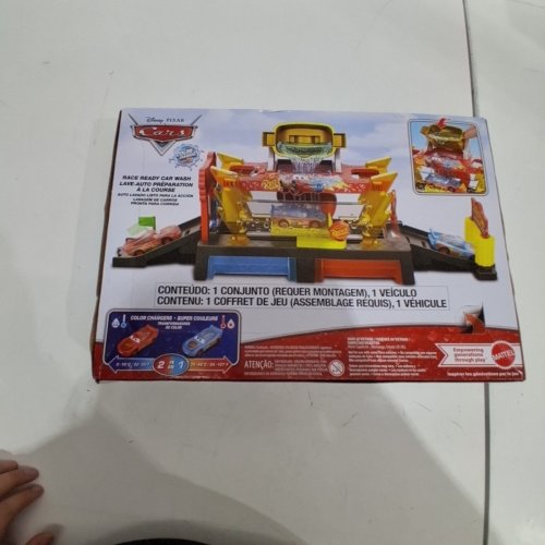 MATTEL DISNEY PIXAR CARS RACE READY CAR WASH PLAYSET WITH VEHICLE - (MODEL: JBM70) image 3