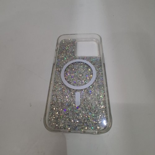 CASE-MATE IMPACT RESISTANT CASE WITH MAGSAFE FOR IPHONE 15 PRO MAX - ABSTRACT FLECK GLITTER (MODEL: CM051662-05) image 4
