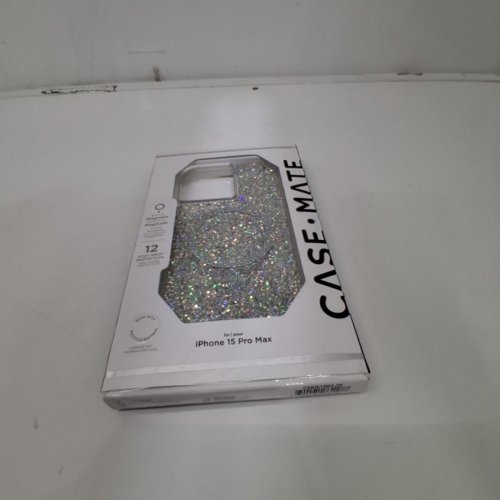 CASE-MATE IMPACT RESISTANT CASE WITH MAGSAFE FOR IPHONE 15 PRO MAX - ABSTRACT FLECK GLITTER (MODEL: CM051662-05) image 6