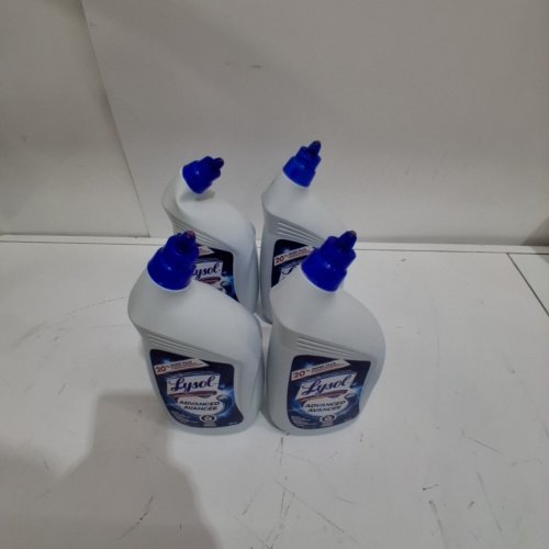 4PK LYSOL ADVANCED TOILET BOWL CLEANER - 946ML/BOTTLE (MODEL: 937319) image 2