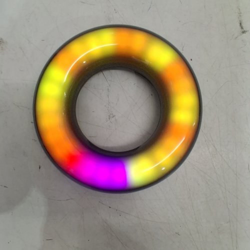 RUQQLA PORTABLE WATERPROOF BLUETOOTH SPEAKER WITH RGB LIGHTS - 16W - BLACK image 2