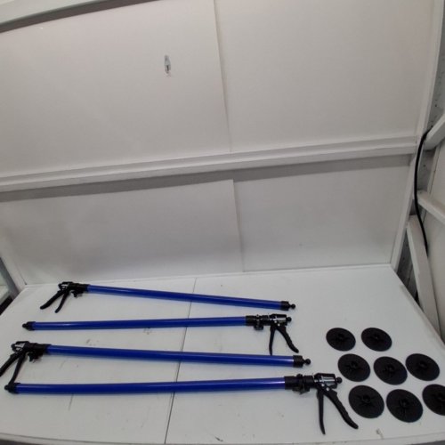 4PK BBTEQEKN CABINET JACK TELESCOPIC SUPPORT POLES - 45.2" - 114.2" - BLUE (MODEL: ‎BBTEQEKN-DKK-JM2-7CX) image 2