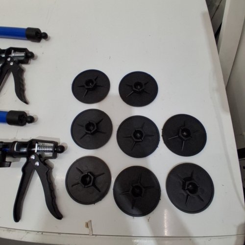 4PK BBTEQEKN CABINET JACK TELESCOPIC SUPPORT POLES - 45.2" - 114.2" - BLUE (MODEL: ‎BBTEQEKN-DKK-JM2-7CX) image 3