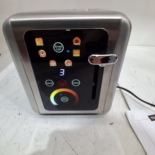 DIGITAL 2-SLICE TOASTER WITH WARMING ATTACHMENT AND TOUCH SCREEN - 120V 850W - STAINLESS STEEL (MODEL: KST075BU) image 2