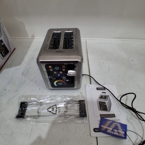 DIGITAL 2-SLICE TOASTER WITH WARMING ATTACHMENT AND TOUCH SCREEN - 120V 850W - STAINLESS STEEL (MODEL: KST075BU) image 3