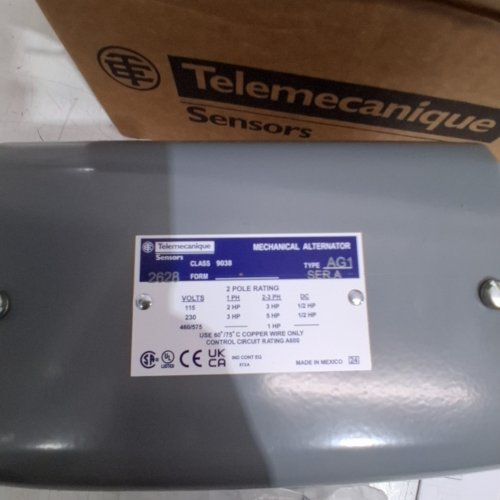 TELEMECANIQUE OPEN TANK MECHANICAL ALTERNATOR - FITS VARIOUS MODELS - GREY (MODEL: 9038AG1) image 2