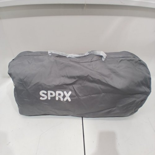 SPRX COLLAPSIBLE & FOLDABLE BABY SAFETY PLAY PEN WITH INTERACTIVE ALPHABET MAT - 50" X 50" - GREY image 6
