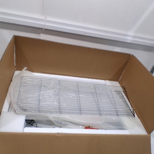 VENTILATED 360° VIEWING TRANSPARENT PET HABITAT CAGE WITH WATER BOTTLE - 30" X 17" X 24" - BLACK/CLEAR (MODEL: JM-XC-098) image 3