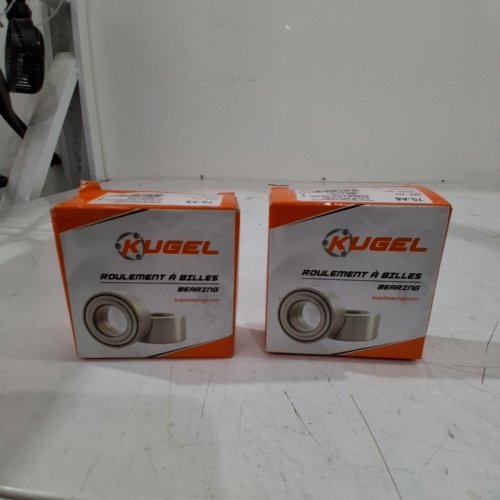 2PK KUGEL FRONT INNER WHEEL BALL BEARING RACE SET - FOR VAIOUS MAKES/MODELS - MOLYBDENUM/ALLOY STEEL/RUBBER (MODEL: 70-A5) image 3