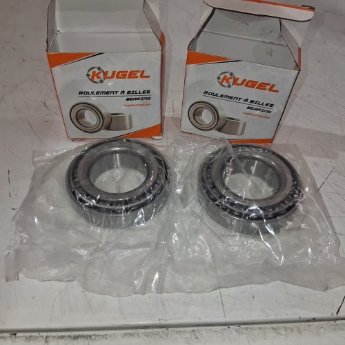 2PK KUGEL FRONT INNER WHEEL BALL BEARING RACE SET - FOR VAIOUS MAKES/MODELS - MOLYBDENUM/ALLOY STEEL/RUBBER (MODEL: 70-A5) image 4