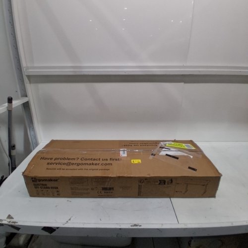ERGOMAKER ELECTRIC ADJUSTABLE HEIGHT SIT STAND DESK - 32''X28'' - WHITE (MODEL: SM205-80) image 6