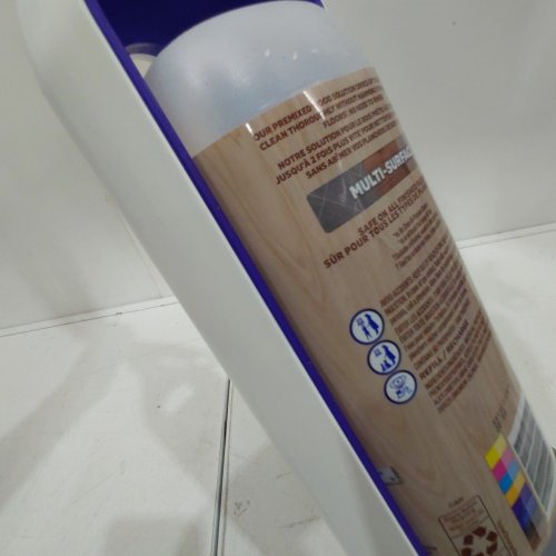 SWIFFER POWERMOP WOOD MOP FOR WOOD FLOOR CLEANING WITH CLEANER - WHITE/PURPLE image 4