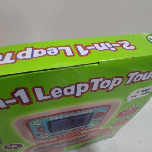 LEAP FROG LEAPTOP TOUCH 2-IN-1 INTERACTIVE LAPTOP/TABLET TOY - 2+ YEARS - PINK/PURPLE (MODEL:6009) image 3