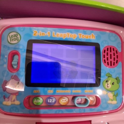 LEAP FROG LEAPTOP TOUCH 2-IN-1 INTERACTIVE LAPTOP/TABLET TOY - 2+ YEARS - PINK/PURPLE (MODEL:6009) image 5