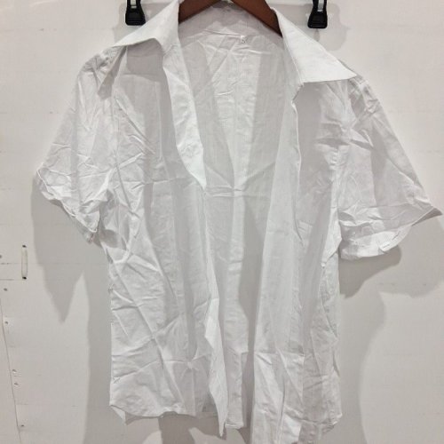 WOMEN'S SHORT SLEEVE BUTTON-UP SHIRT - EXTRA LARGE - WHITE image 2