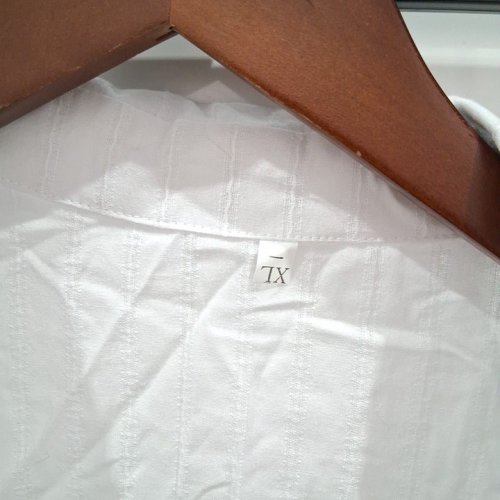 WOMEN'S SHORT SLEEVE BUTTON-UP SHIRT - EXTRA LARGE - WHITE image 3