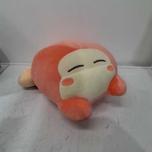 CLUB MOCCHI MOCCHI SUYA SUYA WADDLE DEE MEGA PLUSH FIGURE - 16" - CORAL PINK image 2