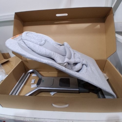 ERGOBABY EVOLVE 3-IN-1 ADJUSTABLE BOUNCER SEAT/CHAIR FOR NEWBORNS TO TODDLERS - 20LBS CAPACITY - LIGHT GREY (MODEL: EVLBNCLTGRYNA) image 2