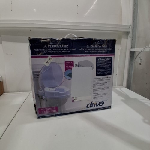 DRIVE MEDICAL PRESERVE TECH RAISE TOILET SEAT WITH BIDET- WHITE- (MODEL-RTL12C005-WH) image 4
