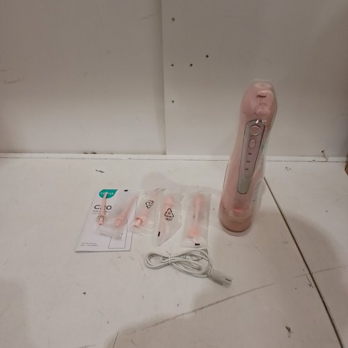 COSLUS ORAL WATER IRRIGATOR WITH VARIOUS TIPS - 300ML TANK - PINK (MODEL: C20) image 3