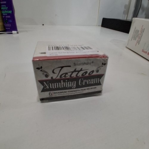 TELANSHARE TATTOO NUMBING CREAM- MAXIUM STRENGTH - 60 ML image 2