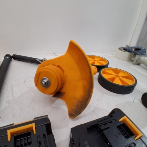 3-IN-1 AMILUO ELECTRIC WEED WACKER WITH BATTERIES - 850W - ORANGE image 4
