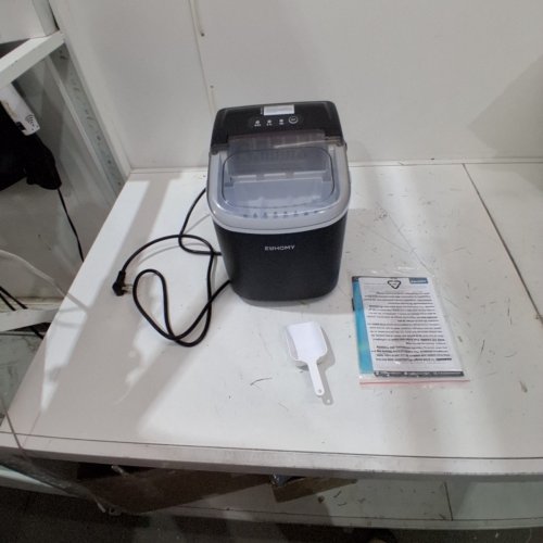 EUHOMY COUNTERTOP ICE MAKER MACHINE - MAKES 26LBS PER DAY - BLACK (MODEL: IM-06D) image 3