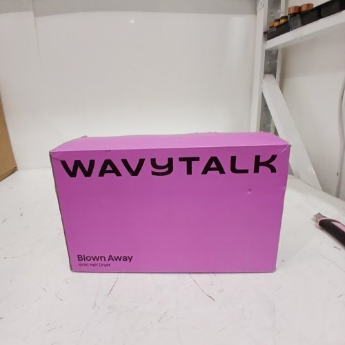 WAVYTALK BLOWN AWAY IONIC HAIR DRYER WITH DIFFUSER & CONCENTRATOR ATTACHMENTS - BLACK/PINK (MODEL: QL-5917BDC) image 4