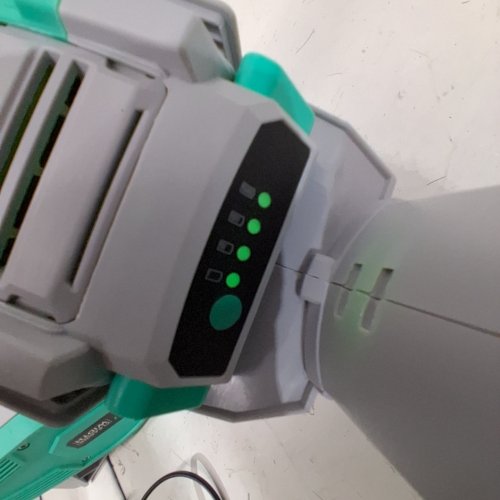 LITHELI 20V CORDLESS SNOW SHOVEL, CLEARS 12" WIDE UP TO 8.8LBS - GREEN/WHITE (MODEL: D10101150/E1SS37013) image 2